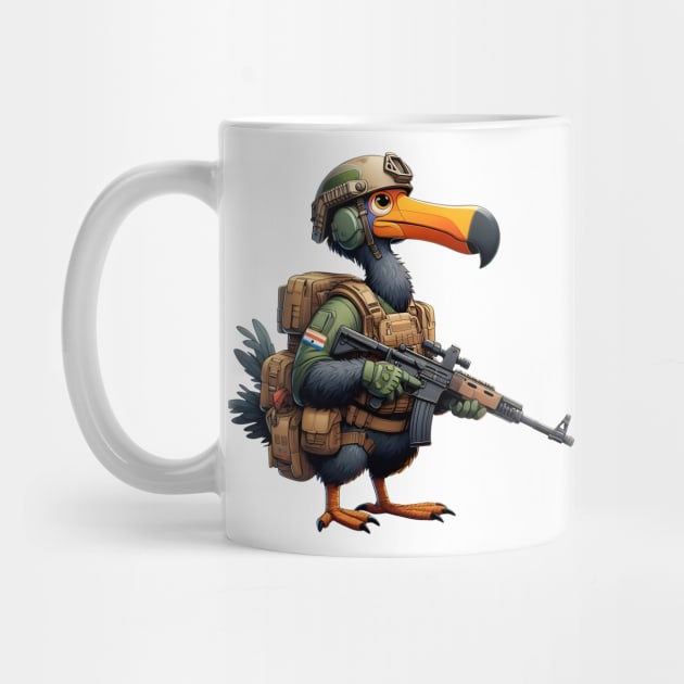 Tactical Dodo Bird by Rawlifegraphic